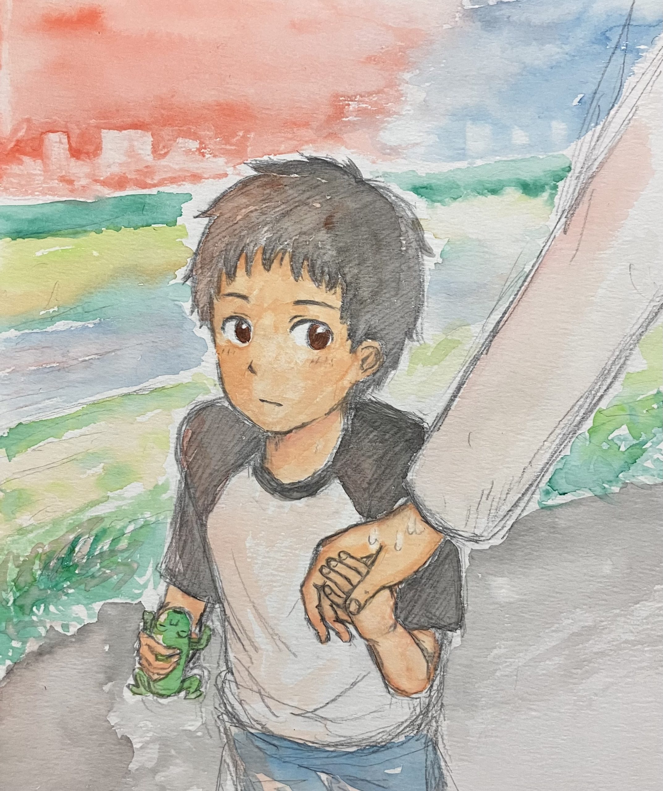 夕暮れ